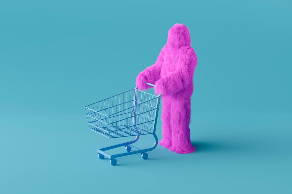 Yeti Shopping Cart